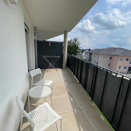 شقة Panorama - Neubau Mit Balkon In